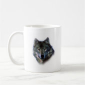 Gray Wolf Eyes Koffiemok (Links)