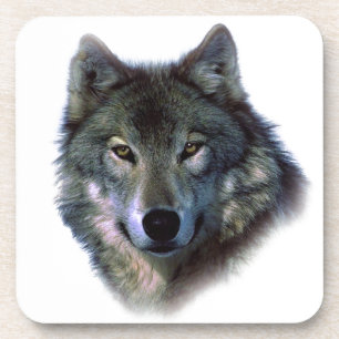 Gray Wolf Eyes Onderzetter