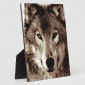 Gray Wolf Fotoplaat (Zijkant)