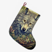 Gray Wolf Grote Kerstsok (Voorkant (Hangend))