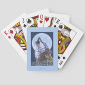 Gray Wolf HowlingColorado Speelkaarten (Achterkant)