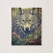 Gray Wolf Legpuzzel (Verticaal)