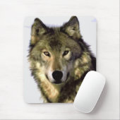 Gray Wolf Mousepad Muismat (Met muis)