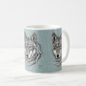 Gray Wolf Mug (Devant droit)