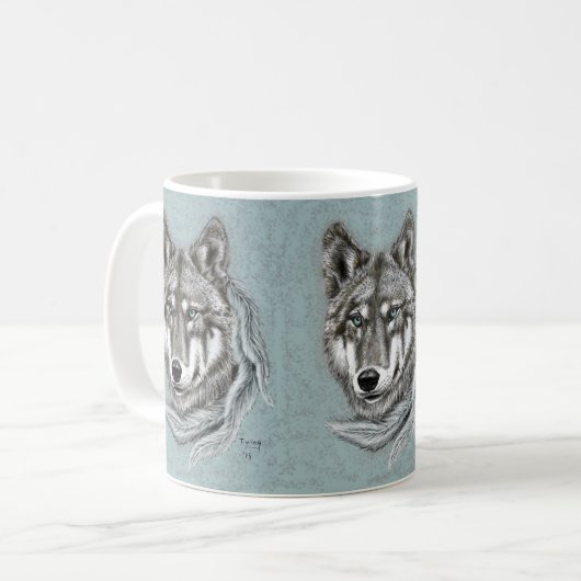 Gray Wolf Mug (Devant gauche)