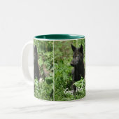 Gray Wolf Pup Wildlife Photoshop Mug (Devant gauche)