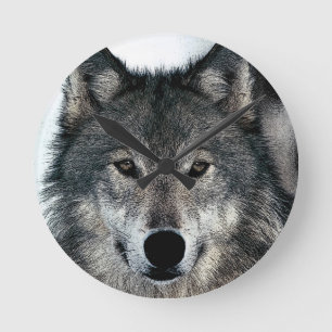 Gray Wolf Ronde Klok