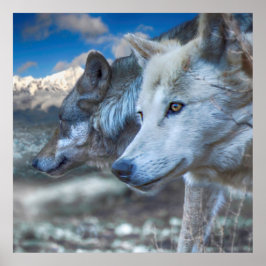 Gray Wolf SENTINELS Poster