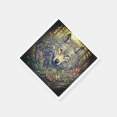 Gray Wolf Servet (Hoek)