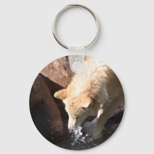 Gray Wolf Sleutelhanger