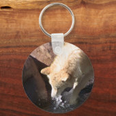 Gray Wolf Sleutelhanger (Voorkant)