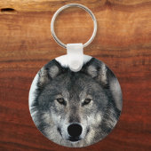 Gray Wolf Sleutelhanger (Voorkant)