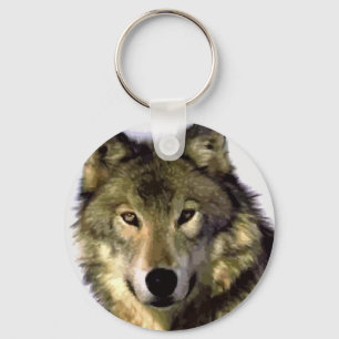 Gray Wolf Sleutelhanger