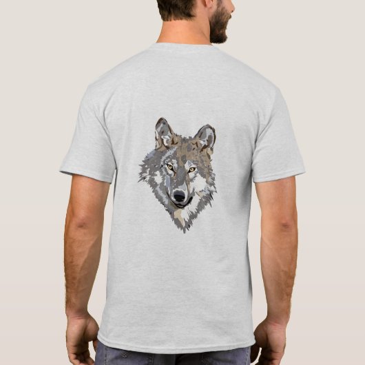 Gray Wolf T-shirt (Achterkant)