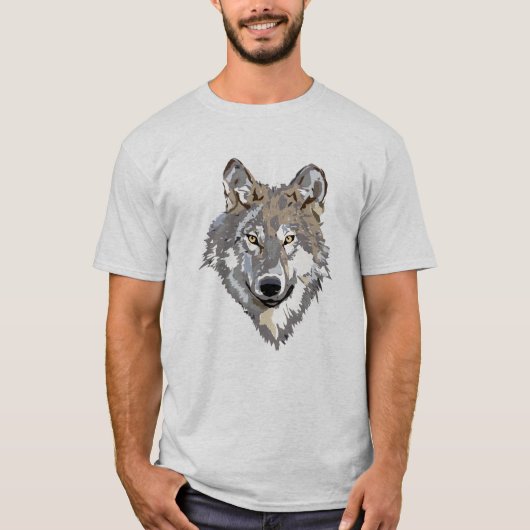 Gray Wolf T-shirt (Voorkant)