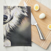 Gray Wolf Theedoek (Quarter Fold)