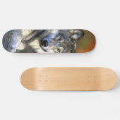 Gray Wolf - Timber Wolf - Red Wolf reeks Skateboard (Horizontaal)