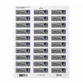 GRAY WOLF Wildlife Return Address Labels (Full Sheet)