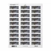 GRAY WOLF Wildlife Return Address Labels (Full Sheet)