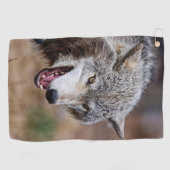 Gray Wolves Golfhanddoek (Horizontaal)