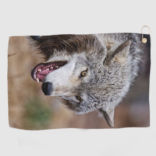 Gray Wolves Golfhanddoek (Horizontaal)