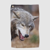 Gray Wolves Golfhanddoek (Voorkant)