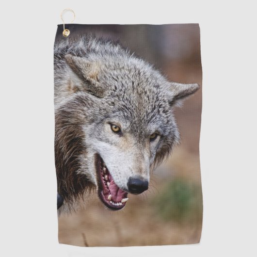 Gray Wolves Golfhanddoek (Voorkant)