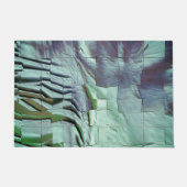 Grayish mint mozaïek met licht geslepen en satin deurmat (Voorkant)