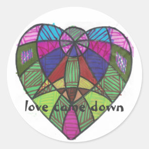 Grayland Daisy Groene Hart Sticker