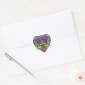 Grayland Daisy Groene Hart Sticker (Envelop)