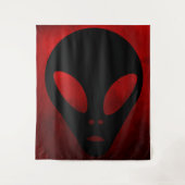 Grays - oude Alien Faux Canvas Wandkleed (Voorkant)