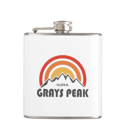 Grays Peak Heupfles (Voorkant)