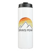 Grays Peak Retro Thermosbeker (Voorkant)