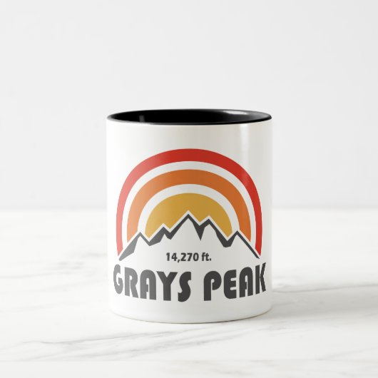 Grays Peak Tweekleurige Koffiemok (Center)