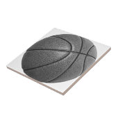Grayscale Basketball Tegeltje (Zijkant)