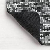 Grayscale Bowties Mousepad Muismat (Hoek)