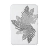 Grayscale Fern Badmat (Voorkant Verticaal)