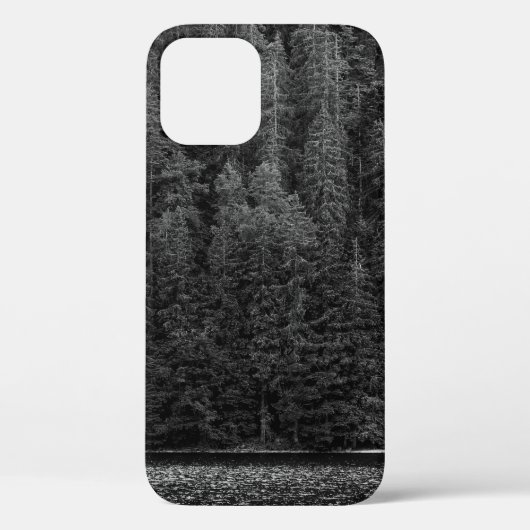 GRAYSCALE FOTO VAN BOMEN NEAR RIVER Case-Mate iPhone CASE (Achterkant)