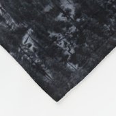 GRAYSCALE FOTO VAN DE TREE FLEECE DEKEN (Hoek)