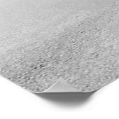 GRAYSCALE FOTO VAN PERSOON OP DE WEG TUSSEN BOMEN POSTER (Hoek)