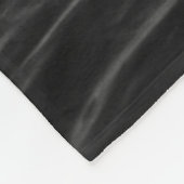 Grayscale-foto van zee fleece deken (Hoek)