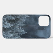 GRAYSCALE FOTOGRAFIE VAN MOUNTAIN EN BOMEN DEKKEN Case-Mate iPhone CASE (Achterkant (horizontaal))