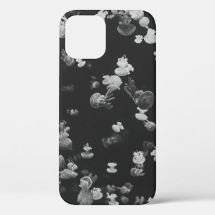 GRAYSCALE FOTOGRAFIE VAN SCHOON VAN JELLYFISH iPhone 12 HOESJE