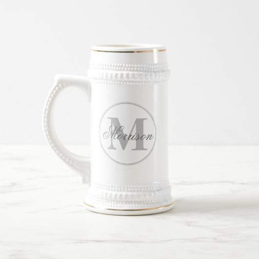 Grayscale Scripted Monogram DRF Bierpul (Links)