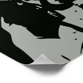 Grayscale-vectorkunst: Charles Lindbergh (18 x 24 Poster (Hoek)