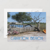Grayton Beach Florida Briefkaart (Voorkant / Achterkant)