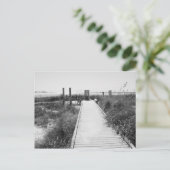 GRAYTON BEACH, FLORIDA - Zwart-wit Briefkaart (Staand voorkant)