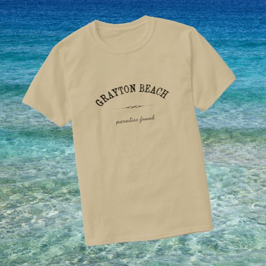 Grayton Beach Paradise gevonden T-shirt