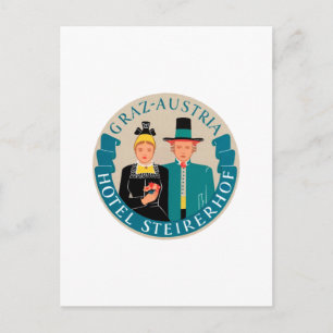 Graz-Oostenrijk Briefkaart