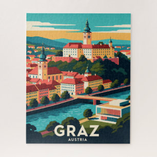Graz Oostenrijk Reizen Historische Monumenten Legpuzzel
